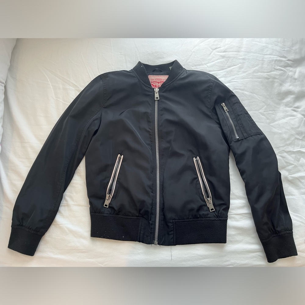 Levi’s Black Bomber Jacket